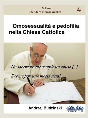 cover image of Omosessualità E Pedofilia  Nella Chiesa Cattolica
